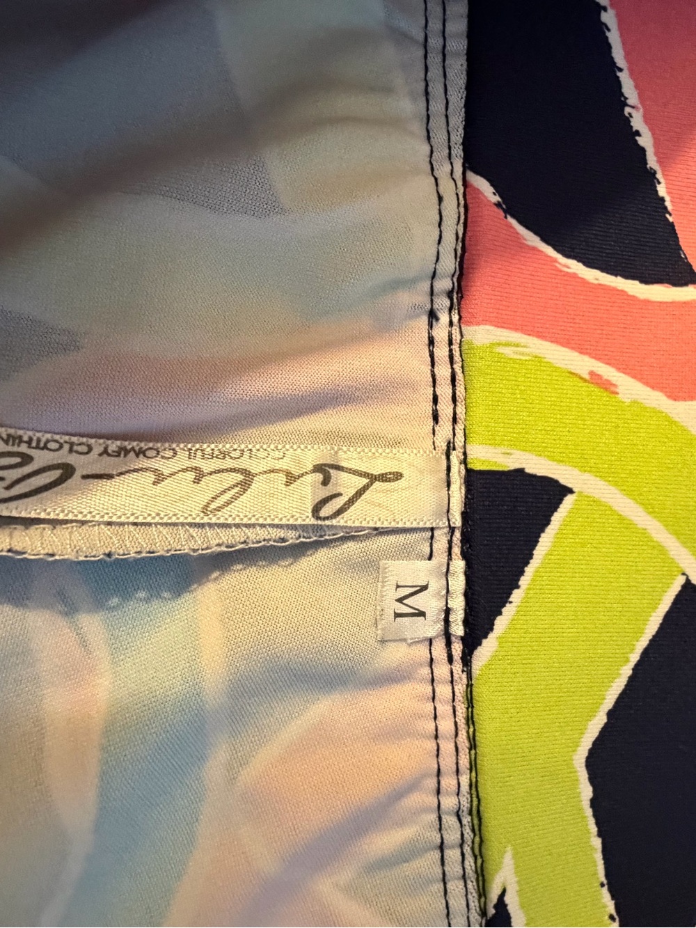 Lulu-B Colorful Peace Sign Print Skort Size Medium Golf Tennis Resort Wear - Picture 6 of 8